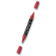 Akrylový popisovač Faber-Castell Multimark Metallic - 296, red metallic
