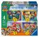 Puzzle Tlapková patrola: Dinosauří film 4v1
