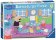 Puzzle Prasátko Peppa ve škole 35 dílků