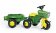 Šlapací tříkoka J. Deere Trac s přívěsem a zvukem