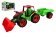 Traktor se lžící Giga Trucks s vlekem