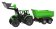 Auto Traktor Deutz-Fahr s přívěsem Worxx