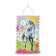 Papírová lampion Charming Horses 2 délka 28 cm