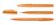 Popisovač Pentel Touch Brush - oranžový