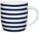 Porcelánový hrníček Nautical Stripe