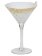 YANKEE CANDLE svícen Holiday Party Martini na čajovou svíčku 18x13cm