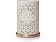 YANKEE CANDLE Aromalampa Belmont Lattice Ceramic with Metal Base