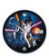 Hodiny nástěnné Star Wars - Nová naděje