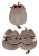 Cestovní polštář a maska na oči - Kočka Pusheen