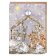 Přání s adventním kalendářem Wrendale Designs "Away in a Manger" - Betlém