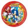 Talířky papírové Sonic 23 cm 8 ks