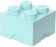 Úložný box LEGO 4 - aqua