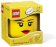 Úložný box LEGO hlava (mini) - dívka