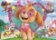 Trefl Puzzle Tlapková patrola - V záři Skye / 100 dílků Třpytivé