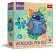 Dřevěné obrysové puzzle Stitch