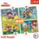 Trefl Puzzle Mickeyho klubík: S přáteli 4v1 (12,15,20,24 dílků)