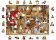 Wooden City Puzzle Santova dílna 2v1, dřevěné, 505 dílků
