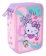 Třípatrový penál Jumper 3 s výbavou Hello Kitty - růžový
