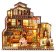 Miniatura domečku: Honosná sakurová vila