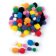 Playbox Pompom korálky 200 ks / 20+30 mm