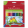 Pastelky Faber-Castell trojhranné 24 barev + ořezávátko