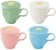 Sada čtyř porcelánových hrnků Daisy