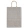 Dárková taška Allegra 220 x 100 x 270 mm, velikost S stříbrná, S
