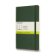 Moleskine Zápisník zelený L, čistý, měkký
