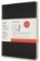 Moleskine Sešity 2ks plánovací linkované černé /červené XL