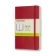 Moleskine Zápisník červený S, čistý, měkký