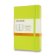Moleskine Zápisník žlutozelený S, linkovaný, tvrdý