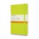 Moleskine Zápisník žlutozelený L, linkovaný, tvrdý