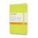 Moleskine Zápisník žlutozelený S, linkovaný, měkký