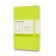 Moleskine Zápisník žlutozelený S, čistý, měkký