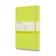 Moleskine Zápisník žlutozelený L, čistý, měkký