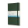 Moleskine: Zápisník tvdý tečkovaný zelený L