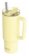 Nerezový termohrnek s brčkem Vibe Pastel Yellow 880ml