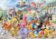 Puzzle Průvod postaviček Disney