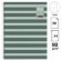 Poznámkový blok Between the Lines NB-1, A4, 90g, karton, 80 listů, linka, Moss