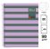Poznámkový blok Between the Lines NB-1, A5, 90g, karton, 80 listů, linka, Ash