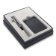 Parker Urban Twist Muted Black CT kuličková tužka, dárková sada s pouzdrem na karty
