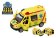 Auto ambulance, setrvačník, světlo, zvuk