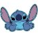 Tvarovaný polštářek - Lilo and Stitch