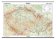 Česko - reliéf a povrch 1:375 000 nástěnná mapa