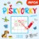 Piškvorky + Aktivity - modrý sešit / modrý zožit