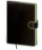 Diář 2018 - Flip/denní B6/černo/zelená