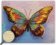 Obraz dřevěný: Butterfly, 300x240