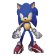 3D nálepka ježek Sonic