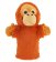 Keel Toys Keeleco plyšový maňásek na ruku eko 27 cm - Orangutan