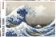 Puzzle Hokusai – Velká vlna u pobřeží Kanawagy 1000 dílků